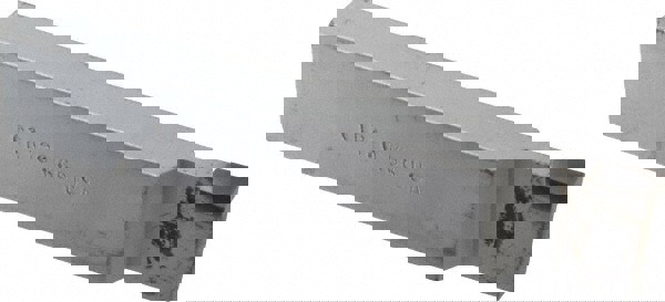 Single Point Tool Bit: 1/2'' Shank Width, 1'' Shank Height, K68 Solid Carbide Tipped, RH, CTR, Cut-Off & Grooving