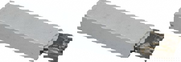 Single Point Tool Bit: 1/2'' Shank Width, 1'' Shank Height, K68 Solid Carbide Tipped, RH, CTR, Cut-Off & Grooving