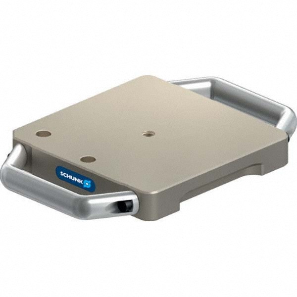 CNC Clamping Pallets; Pallet Shape: Square ; Plate Width/Diameter (mm): 159.00 ; Plate Length (mm): 159.00 ; Material: Aluminum ; Plate Thickness (mm): 25.00