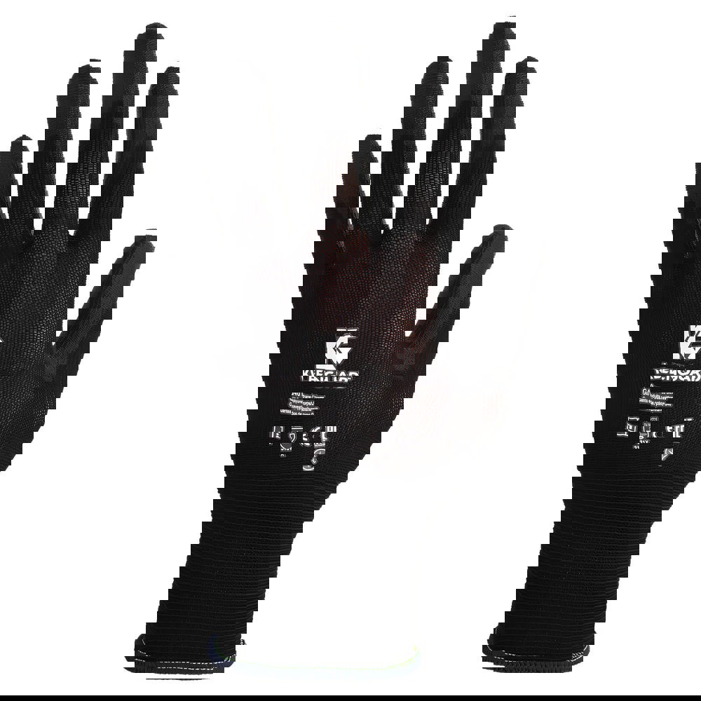 General Purpose Work Gloves: X-Small, Polyurethane Coated, Nylon