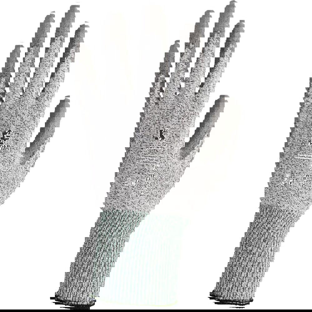 Cut-Resistant Gloves: Size X-Small, ANSI Cut A3, Polyurethane, Series KleenGuard