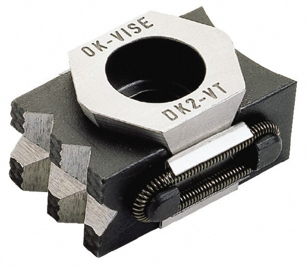 22,000 Lb Holding Force Single Vise Machinable Wedge Clamp