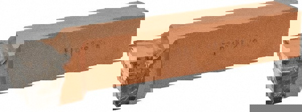 Single Point Tool Bit: 1'' Shank Width, 1'' Shank Height, K21 Solid Carbide Tipped, RH, FR, Offset End Cutting