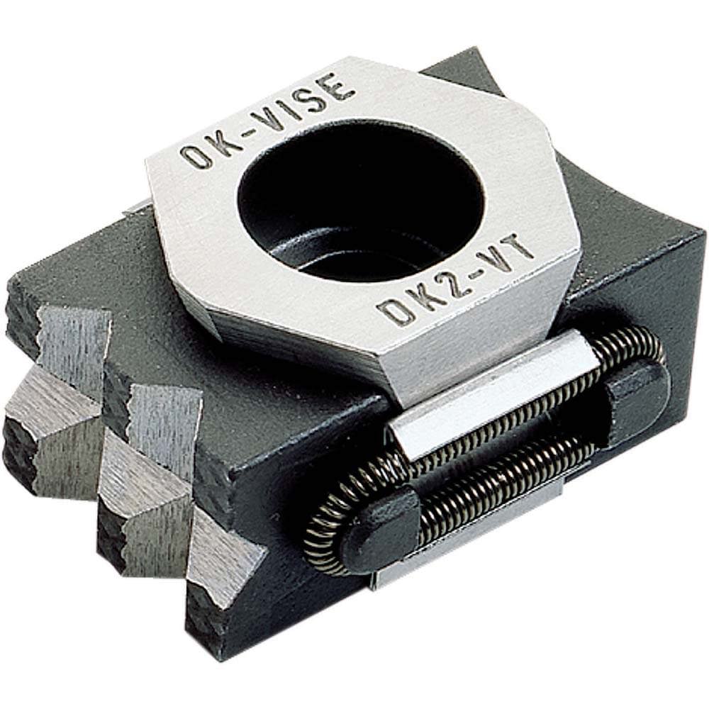 Wedge Clamps; Wedge Clamp Style: Vise; Single or Double Wedge: Single; Screw Thread Size: 1/2-13 in; Machinable: No; Holding Force: 12000 lb; Base Height: 0.86 in; Base Width: 2.44 in; Base Depth: 1.18 in; Base Width (mm): 2.44 in; Holding Force (Lb.): 12