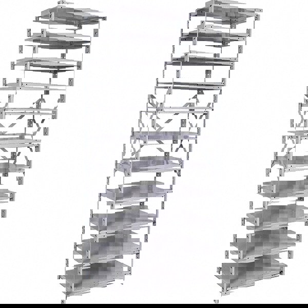 14 Gauge Steel Medsafe Antimicrobial Shelving: