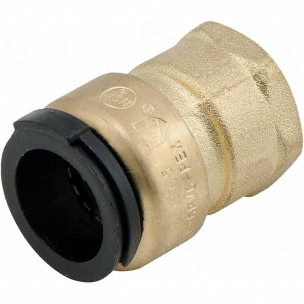 Metal Push-To-Connect Tube Fittings; Connection Type: Push-to-Connect ; Tube Outside Diameter (mm): 12.70 ; Tube Outside Diameter: 1/2 ; Thread Type: CTS ; Minimum Work Temperature (F): 33.000 ; O Ring Material: EPDM