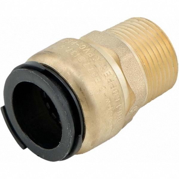 Push-to-Connect Tube Fitting: Male Adapter, 1