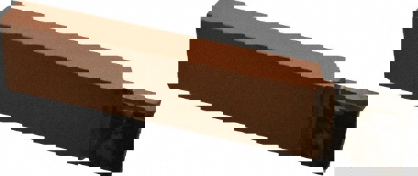 Single Point Tool Bit: 1/2'' Shank Width, 1'' Shank Height, K21 Solid Carbide Tipped, LH, CTL, Cut-Off & Grooving