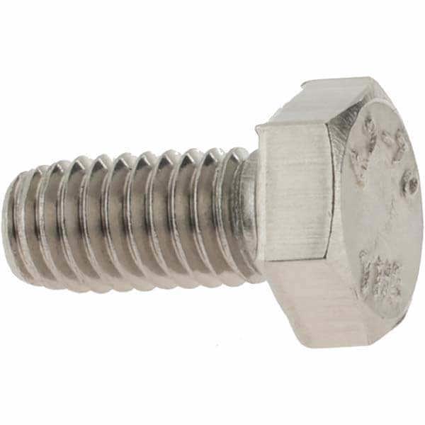 Hex Head Cap Screw: M6 x 1.00 x 12 mm, Grade 18-8 & Austenitic Grade A2 Stainless Steel
