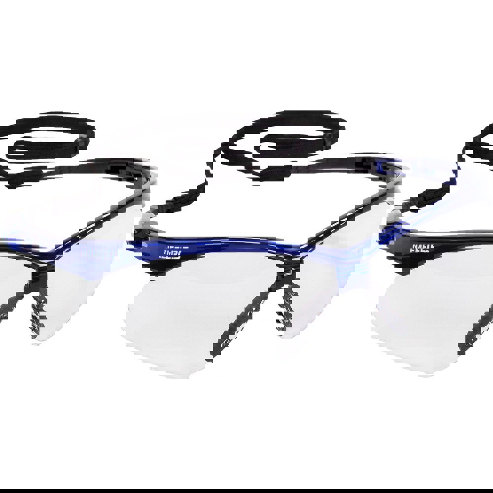 Safety Glass: KleenVision Anti-Fog & Scratch-Resistant, Polycarbonate, Clear Lenses, Full-Framed, UV Protection