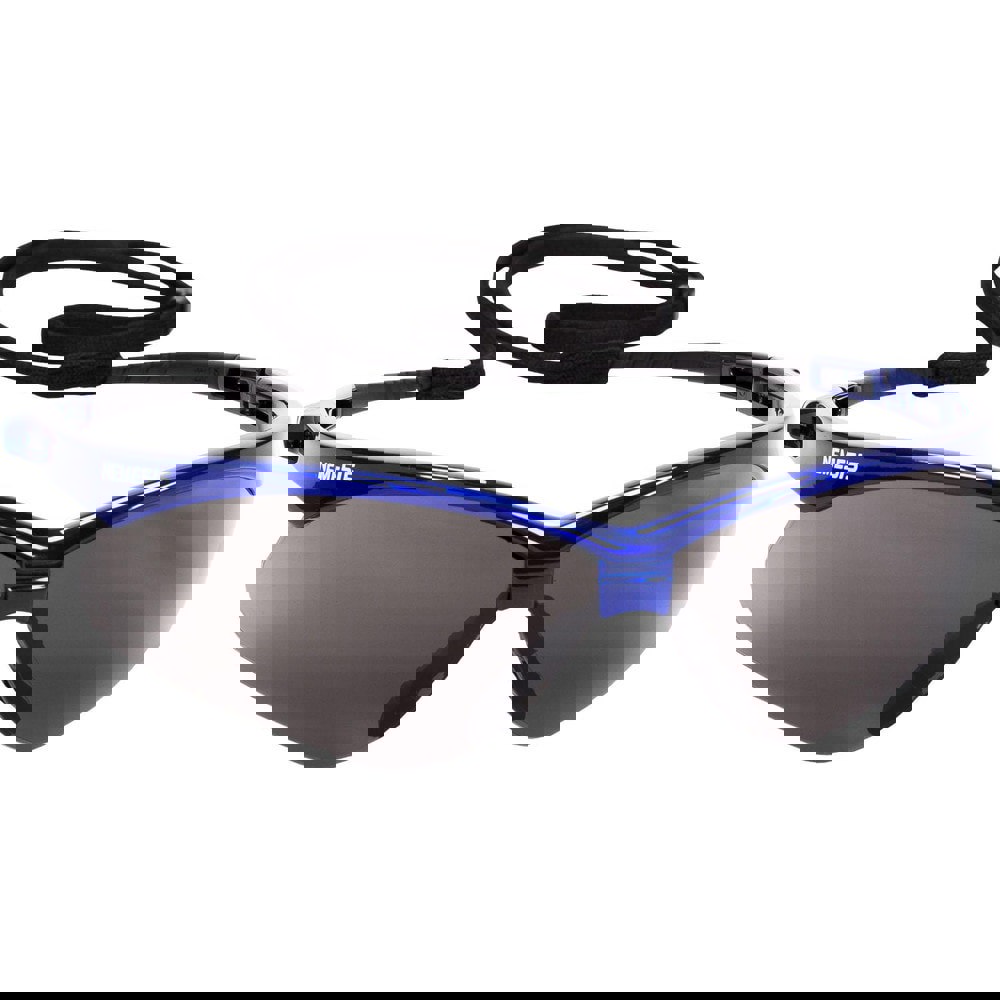 Safety Glass: KleenVision Anti-Fog & Scratch-Resistant, Polycarbonate, Smoke Lenses, Full-Framed, UV Protection