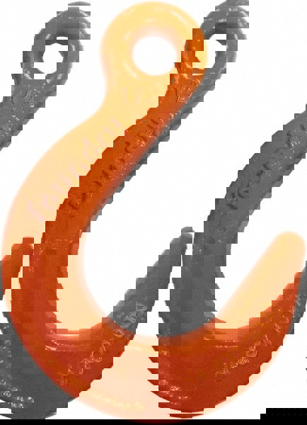 Chain Grade 100, 35,300 Lbs. Load Limit Eye Foundry Hook