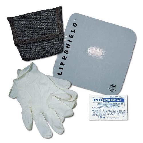 Disposable CPR Masks/Breathers; Disposable: Yes ; Filter Type: Mouth Barrier ; Case Material: Nylon ; Case Color: Black ; Case Type: Pouch