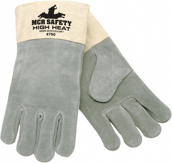 Welding Gloves: Memphis Size X-Large, Cowhide Leather, Pair