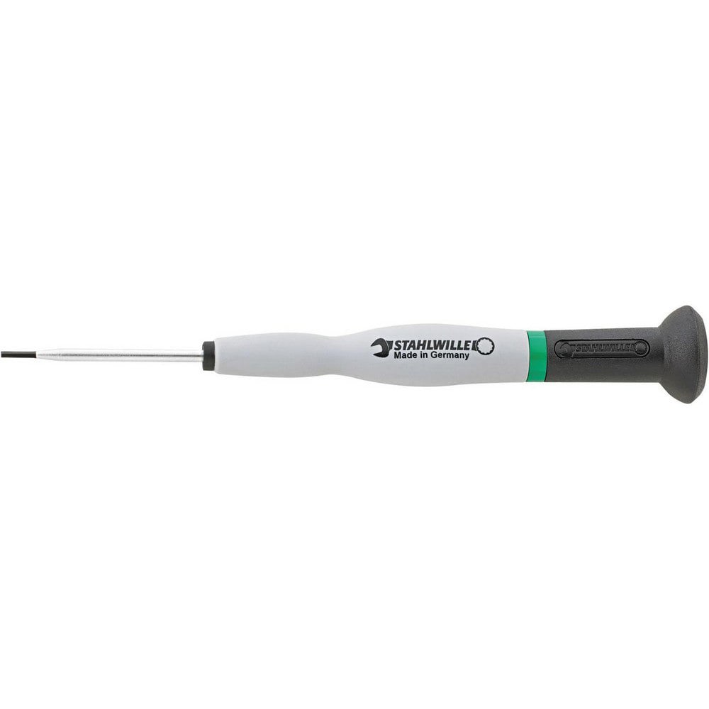 Precision & Specialty Screwdrivers; Tool Type: Precision Bit Screwdriver ; Blade Length: 3 ; Overall Length: 6.00 ; Shaft Length: 50mm ; Handle Length: 150mm ; Handle Color: Black; Green