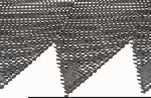 Anti-Fatigue Mat: 5' Long, 3' Wide, 1/2 Thick, CFR Rubber, Beveled Edges, Heavy-Duty