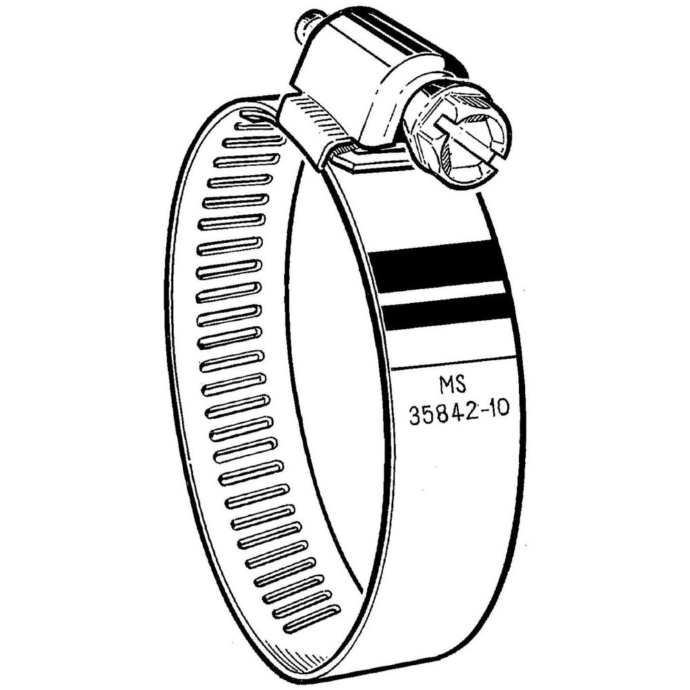 Worm Gear Clamps; Clamp Type: Worm Drive ; Minimum Diameter (Fractional Inch): 3/8 ; Minimum Diameter (Decimal Inch): 0.3750 ; Maximum Diameter (Decimal Inch): 0.8750 ; Maximum Diameter (Inch - Fraction - 4 Decimals): 7/8 ; Band Material: Stainless Steel