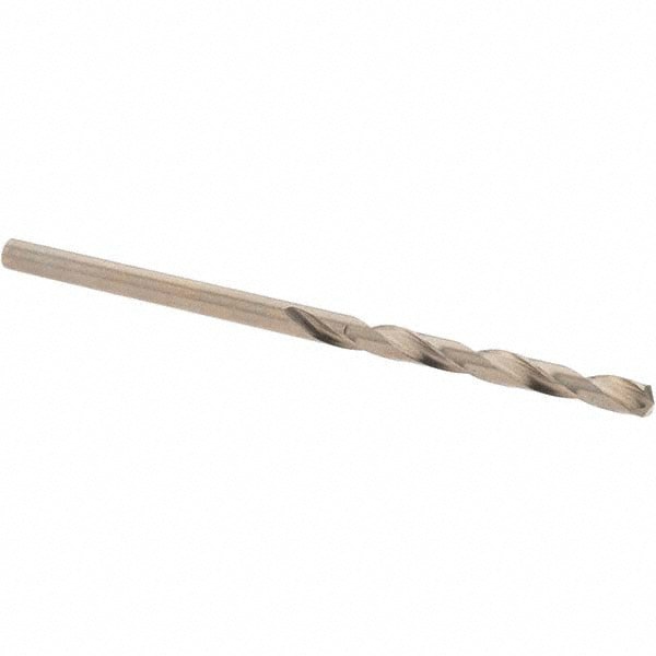 Jobber Length Drill Bit: 2.50 mm (0.0984) Dia, 135 deg, Cobalt
