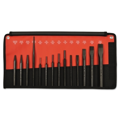 7014-K 14PC.PUNCH & CHISEL REPLACES 61