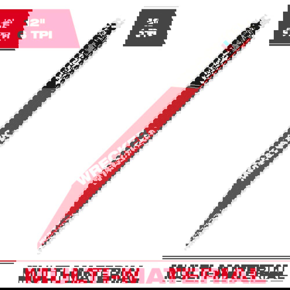 Reciprocating Saw Blade: Solid Carbide