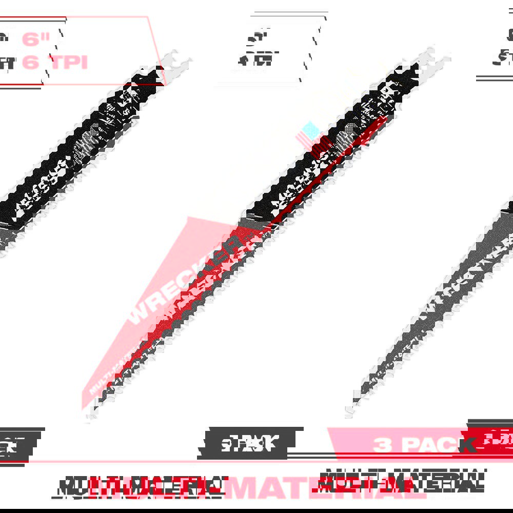 Reciprocating Saw Blade: Solid Carbide