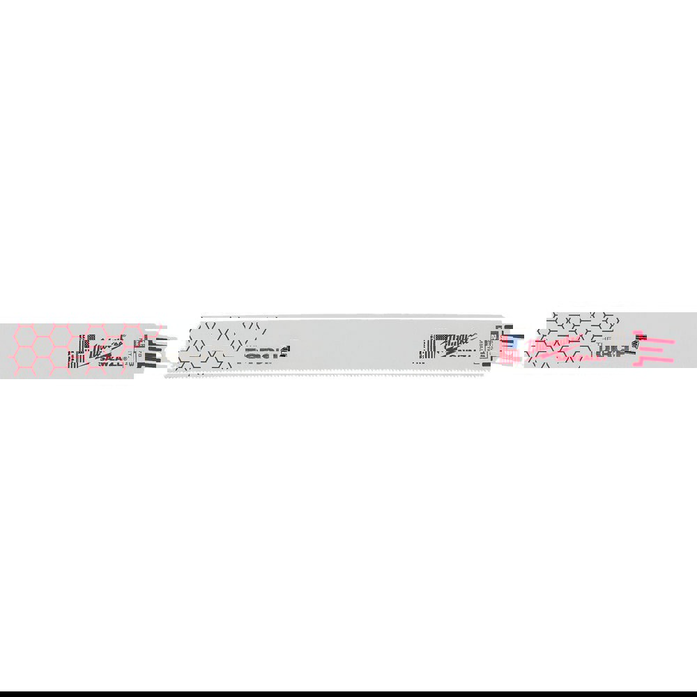 Reciprocating Saw Blades; Blade Material: High Speed Steel ; Blade Length (Inch): 12 ; Blade Width (Inch): 1 ; Teeth Per Inch: 10 ; Blade Thickness (Decimal Inch): 0.0430 ; Profile Shape: Straight