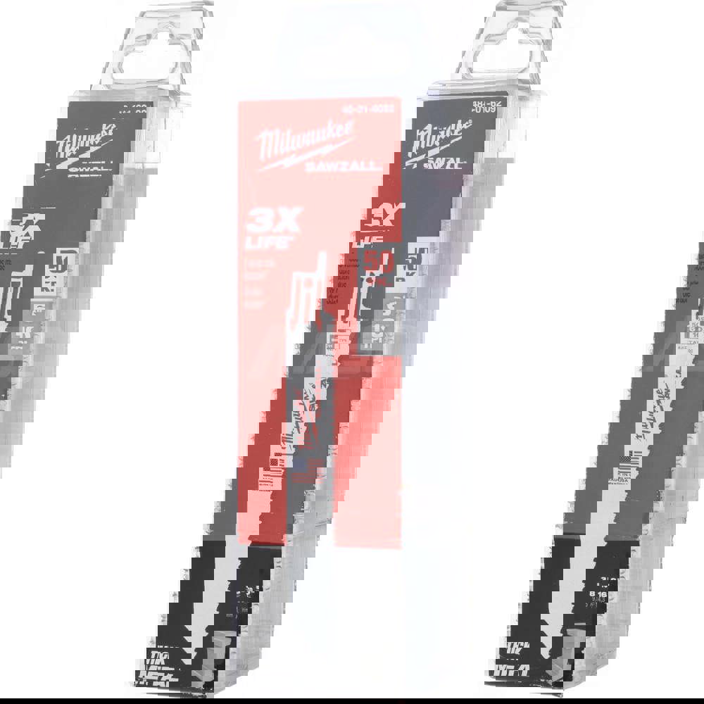 Reciprocating Saw Blade: 6