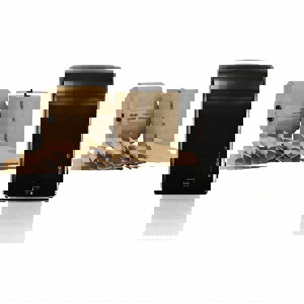 Paper Towel & Dispenser Set with 3 Cases of (6) Rolls per Case of 1-Ply Natural Paper Towels