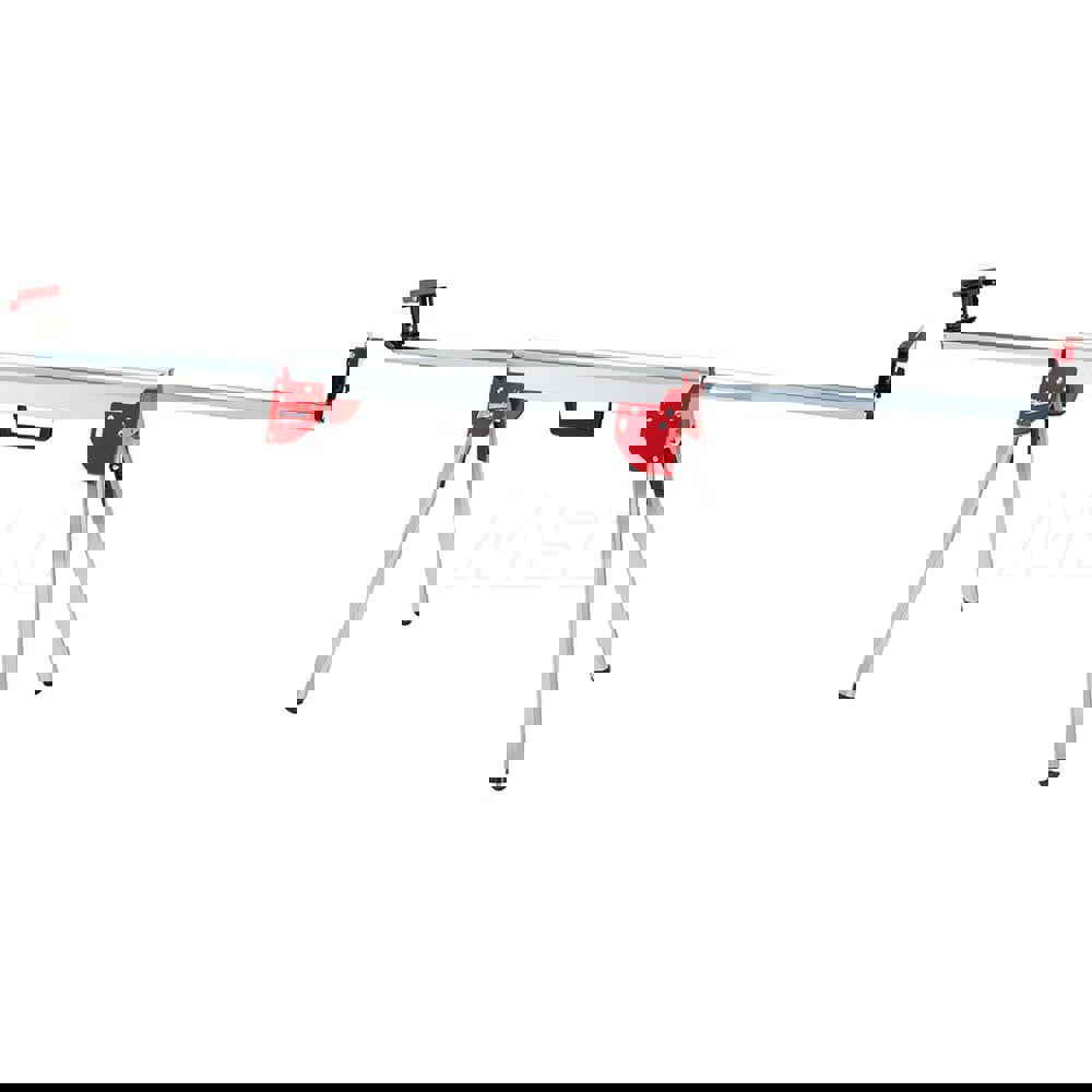Power Saw Accessories; Accessory Type: Saw Stand ; For Use With: Accepts Milwaukee Miter Saw Stand Table Top Accessory ; Overall Length: 100 ; Overall Width: 27 ; UNSPSC Code: 24102006 ; Material: Aluminum