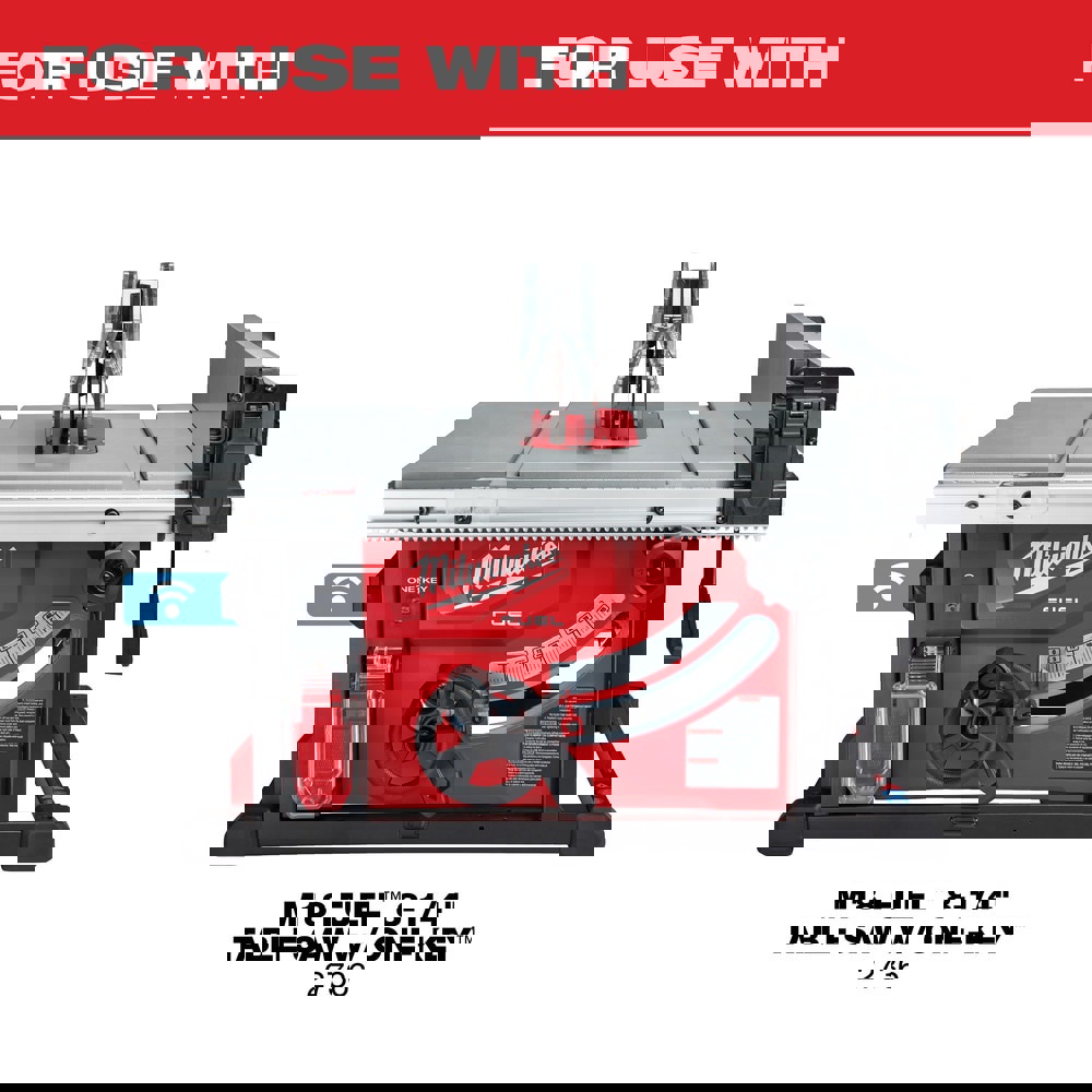 Table Saw Accessories; Product Type: Folding Table Saw Stand ; Machine Compatibility: Milwaukee M18 FUEL 8-1/4 Table Saw w/ One-Key ; UNSPSC Code: 23101512