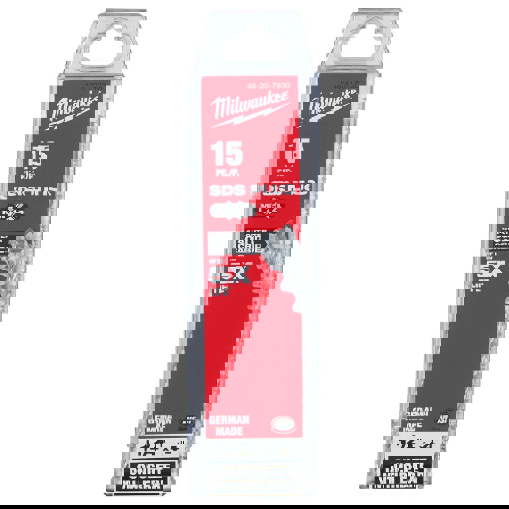 Rotary Hammer Drill Bits; Drill Bit Size (Inch): 1/4 ; Shank Type: SDS-Plus ; Drill Bit Material: Carbide ; Shank Diameter (Inch): 13/32 ; Flute Length (Inch): 2 ; Overall Length (Inch): 4