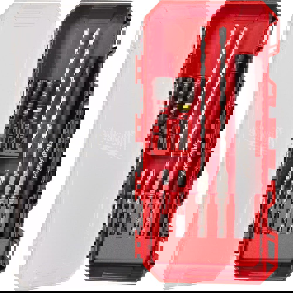 Drill Bit Sets; Drill Bit Set Type: Hex Shank Drill Bits ; Number of Pieces: 7 ; Tool Material: Bi-Metal; Carbide ; Coating/Finish: Bright/Uncoated ; Cutting Direction: Right Hand ; Shank Type: Hex