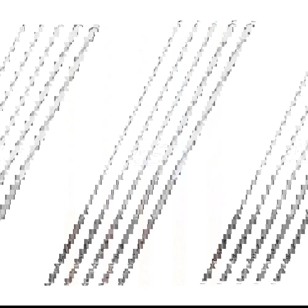 Drill Bit Set: Hex Shank Drill Bits, 135 &deg;, Carbide Tipped