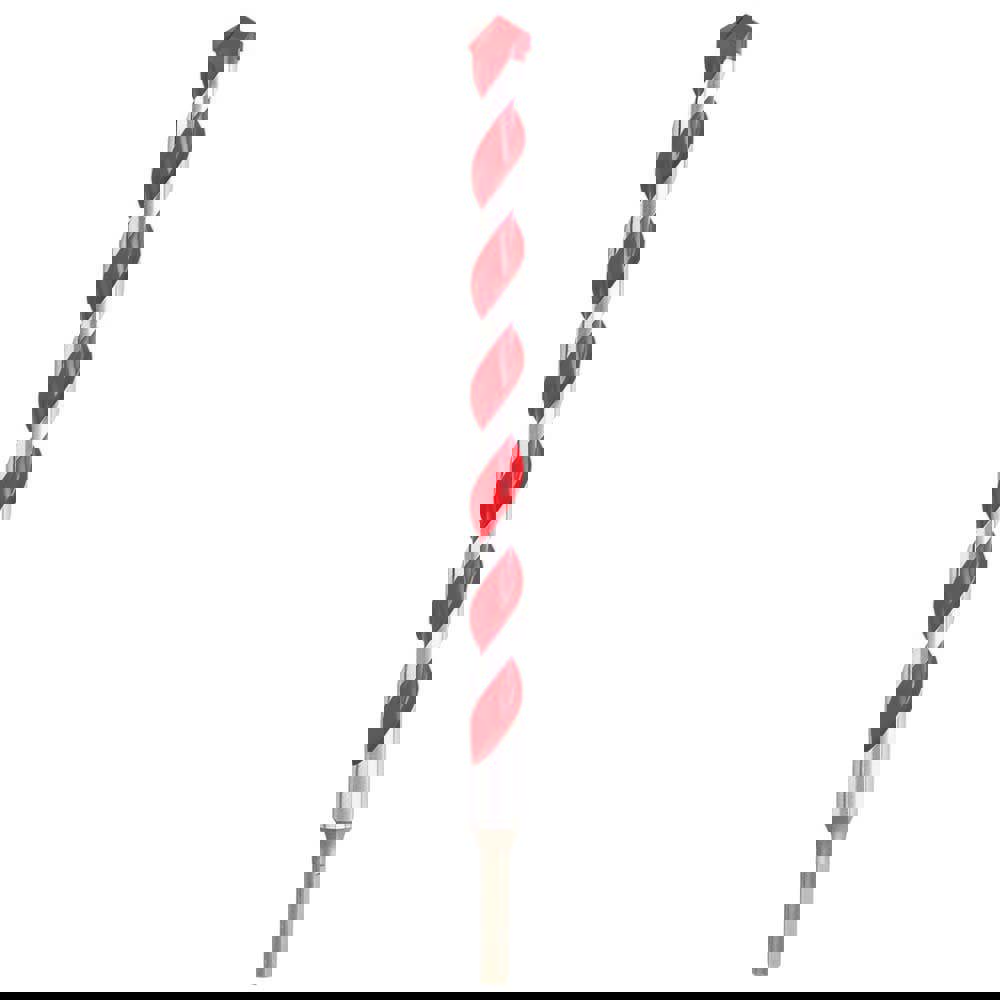 Rotary Hammer Drill Bits; Drill Bit Size (Inch): 3/4 ; Shank Type: 3-Flat ; Drill Bit Material: Carbide Tipped; High Speed Steel ; Shank Diameter (Inch): 3/8 ; Flute Length (Inch): 10 ; Flute Length (Decimal Inch): 10.0000