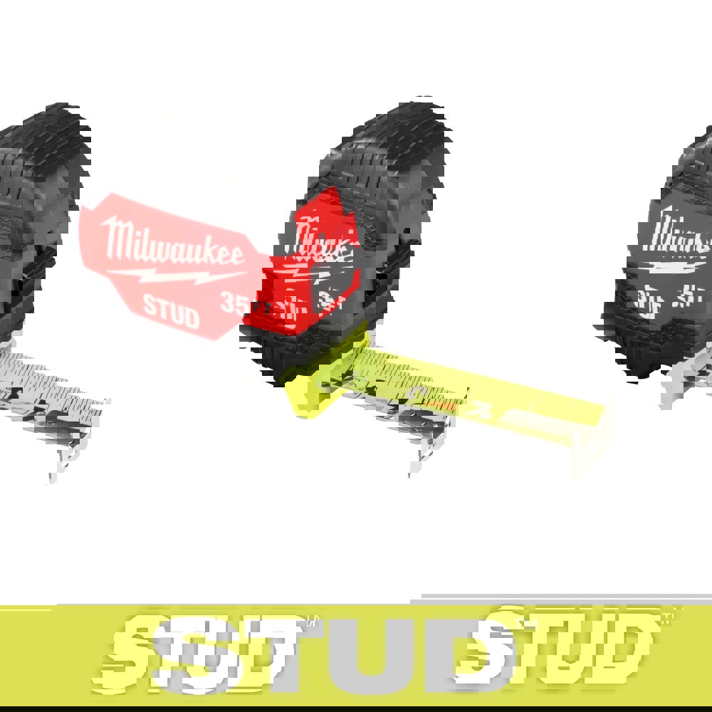 Tape Measures; Length Ft.: 35.000 ; Graduation (Inch): 1/16 ; Blade Material: Steel ; Standout Length (Feet): 14.00 ; Case Type: Closed ; Rewind Type: Automatic