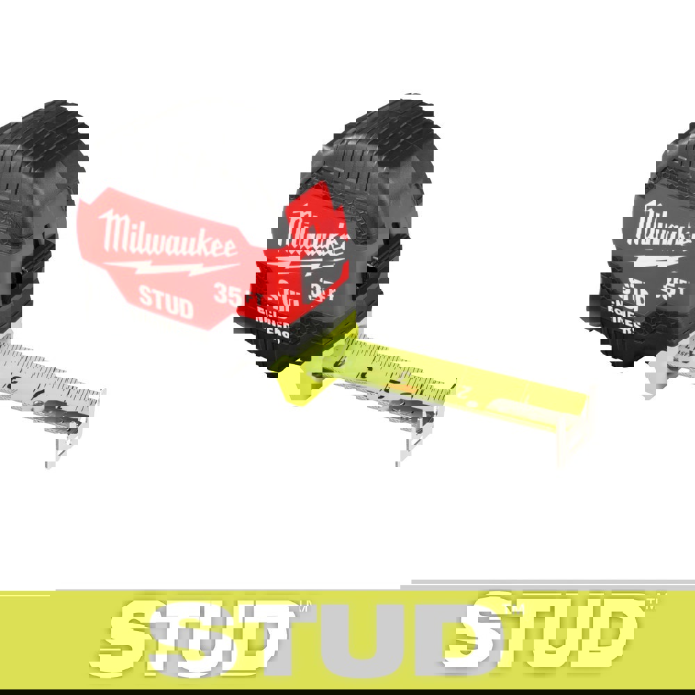 Tape Measures; Length Ft.: 35.000 ; Graduation (Inch): 1/16 ; Blade Material: Steel ; Standout Length (Feet): 14.00 ; Case Type: Closed ; Rewind Type: Automatic