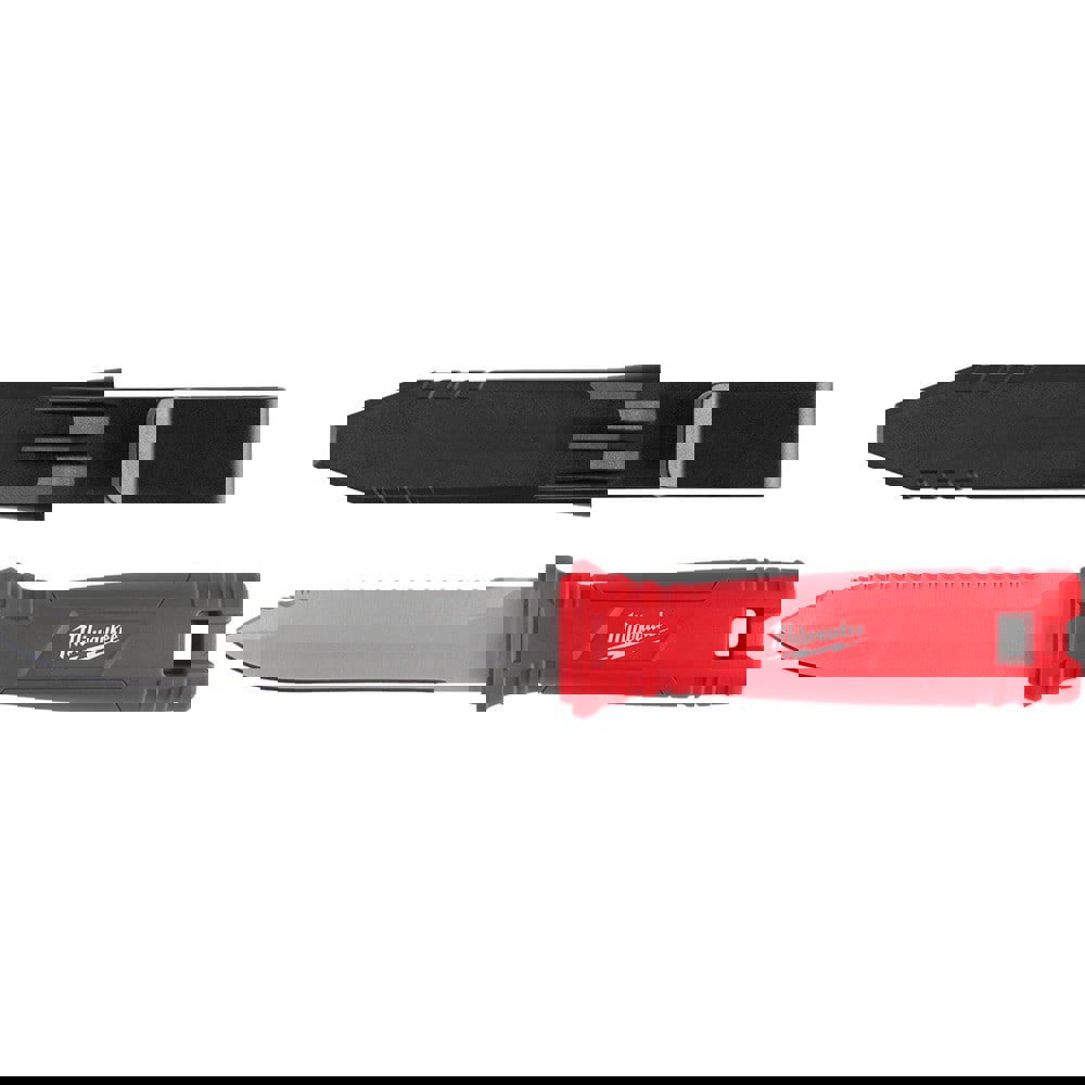 Fixed Blade Knives; Trade Type: Duct ; Blade Type: Smooth; Serrated ; Blade Material: Stainless Steel ; Blade Length: 6 ; Overall Length: 10.71 ; Handle Material: Polypropylene