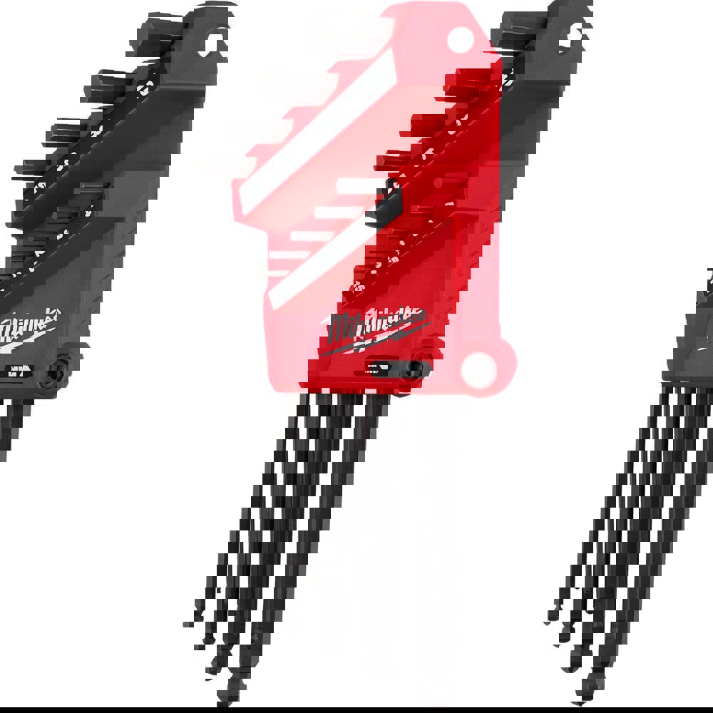 Hex Key Sets; Tool Type: Hex Keys ; Handle Type: Straight ; Hex Size Range (mm): 1.5 - 10 ; Container Type: Clamshell ; Material: Steel ; Overall Length (Decimal Inch): 7.3200