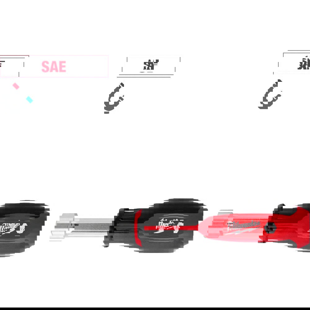Nutdrivers; Tool Type: Nut Driver ; Size (Decimal Inch): 1/2 ; Shaft Type: Hollow ; Shaft Length: 7.5000 ; Overall Length (Decimal Inch): 7.5000 ; Handle Type: Tri-Lobular