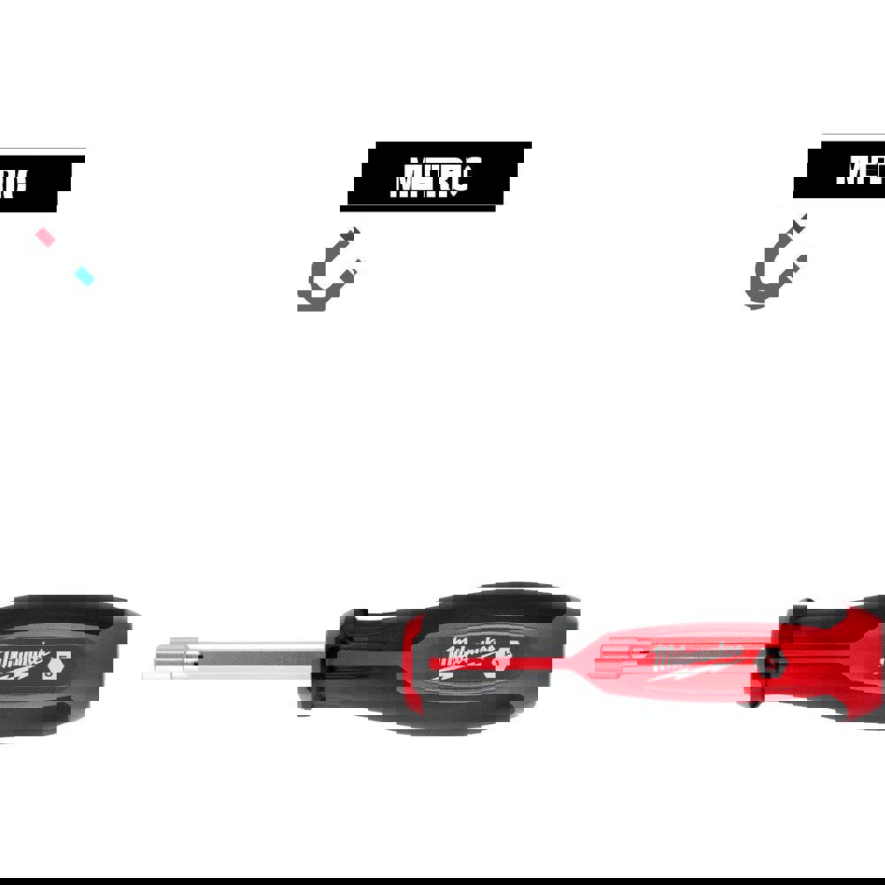 Nutdrivers; Tool Type: Nut Driver ; Size (Mm - 4 Decimals): 5.0000 ; Shaft Type: Hollow ; Shaft Length: 7.2000 ; Overall Length (Decimal Inch): 7.2000 ; Handle Type: Tri-Lobular