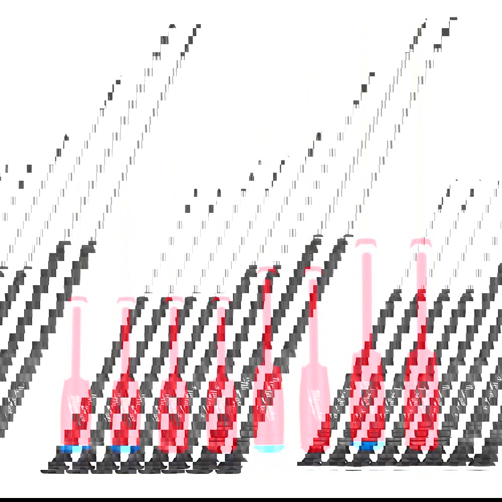 Screwdriver Set: 8 Pc, Phillips & Slotted
