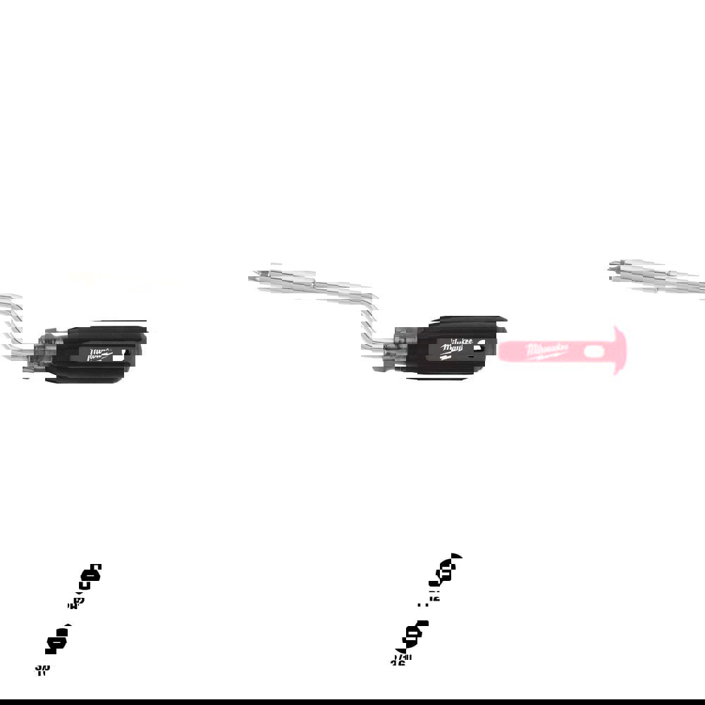 Bit Screwdrivers; Type: Multi-Bit Screwdriver ; Tip Type: Multi ; Handle Type: Cushion Grip ; Overall Length (Decimal Inch): 10.1000 ; Handle Length (Decimal Inch - 4 Decimals): 4.0000 ; Handle Material: Acetate