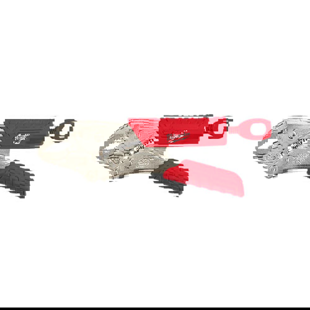 Locking Plier: 1.25'' Jaw Capacity, Curved Jaw