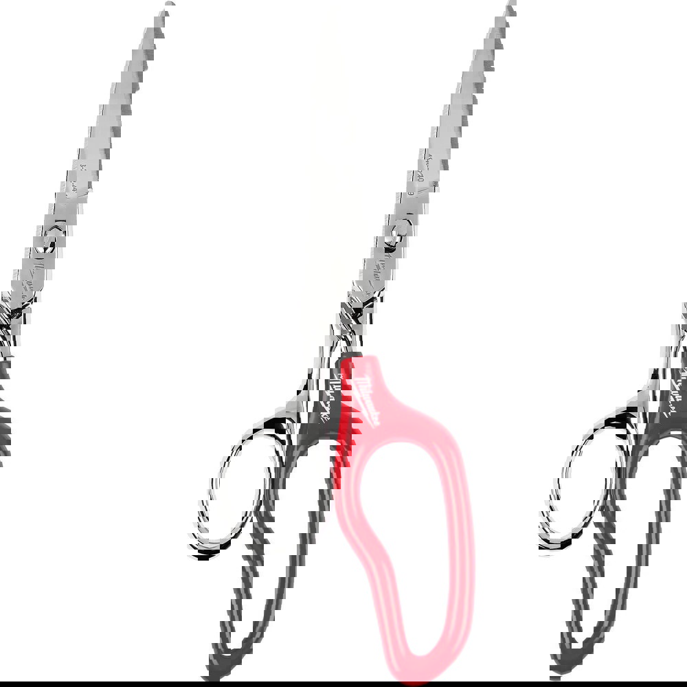 Scissors & Shears; Blade Material: Stainless Steel ; Handle Material: Stainless Steel ; Application: Cutting electrical materials, specifically in low voltage applications. ; Cutting Length: 1.875in ; Handle Type: Extended ; Handle Style: Steel