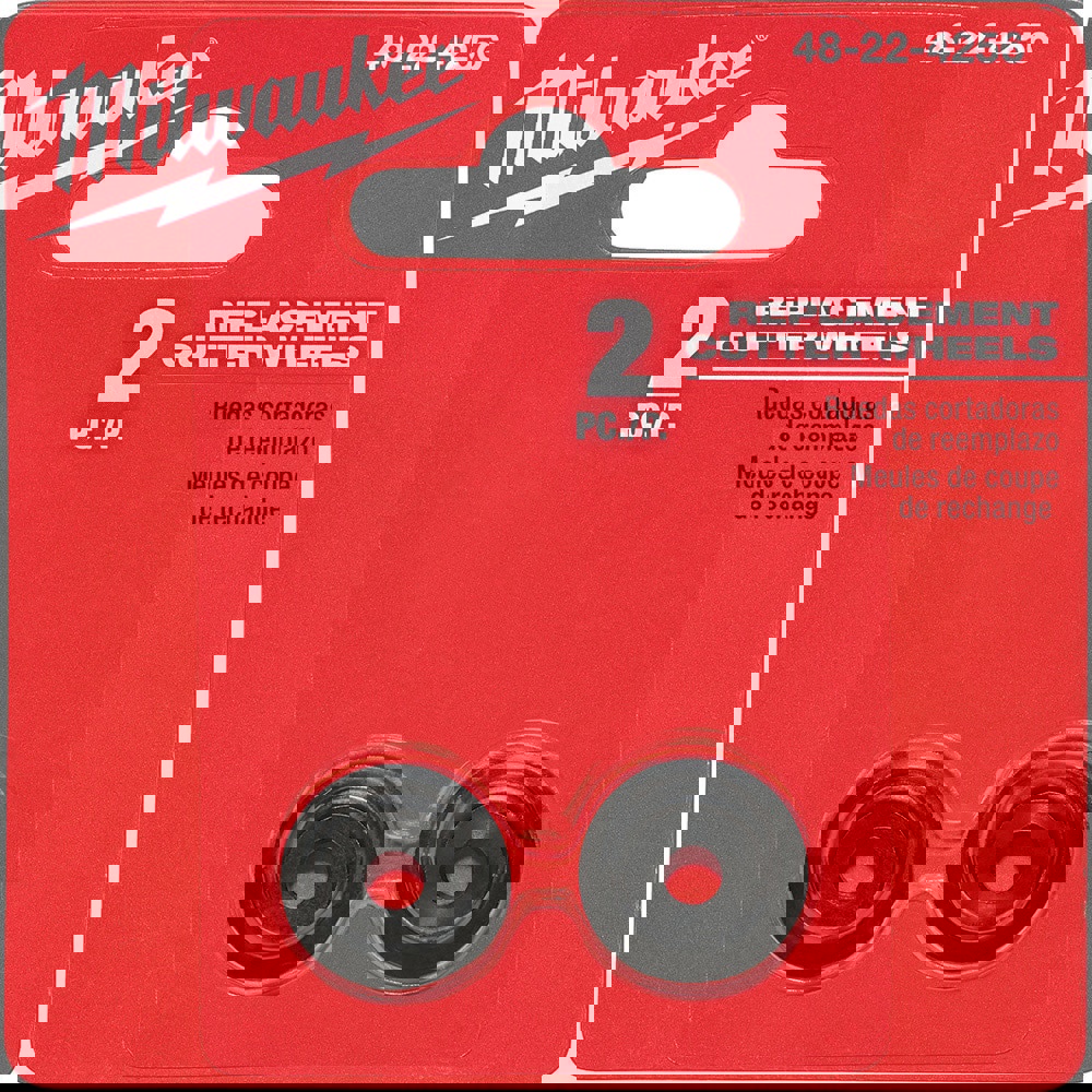 Pipe Cutter Replacement Parts; Replacement Part Type: Cutting Wheel ; For Use With: Tubing Cutter ; Cutting Depth: 0.40in ; UNSPSC Code: 27112800