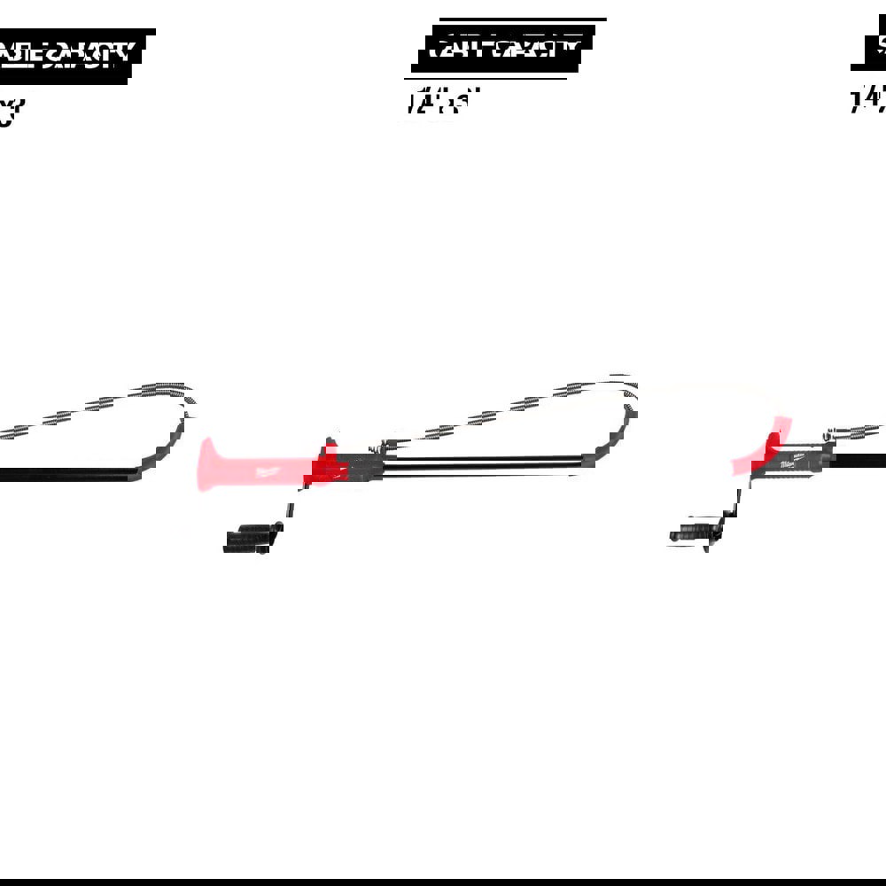 Closet & Drain Augers; Cable Type: Toilet Auger ; Cable Length (Feet): 3 ; Cable Diameter (Inch): 1/2 ; For Max Pipe Size: 4 (Inch); For Minimum Pipe Size: 2 (Inch); Cable Head Style: Bulb