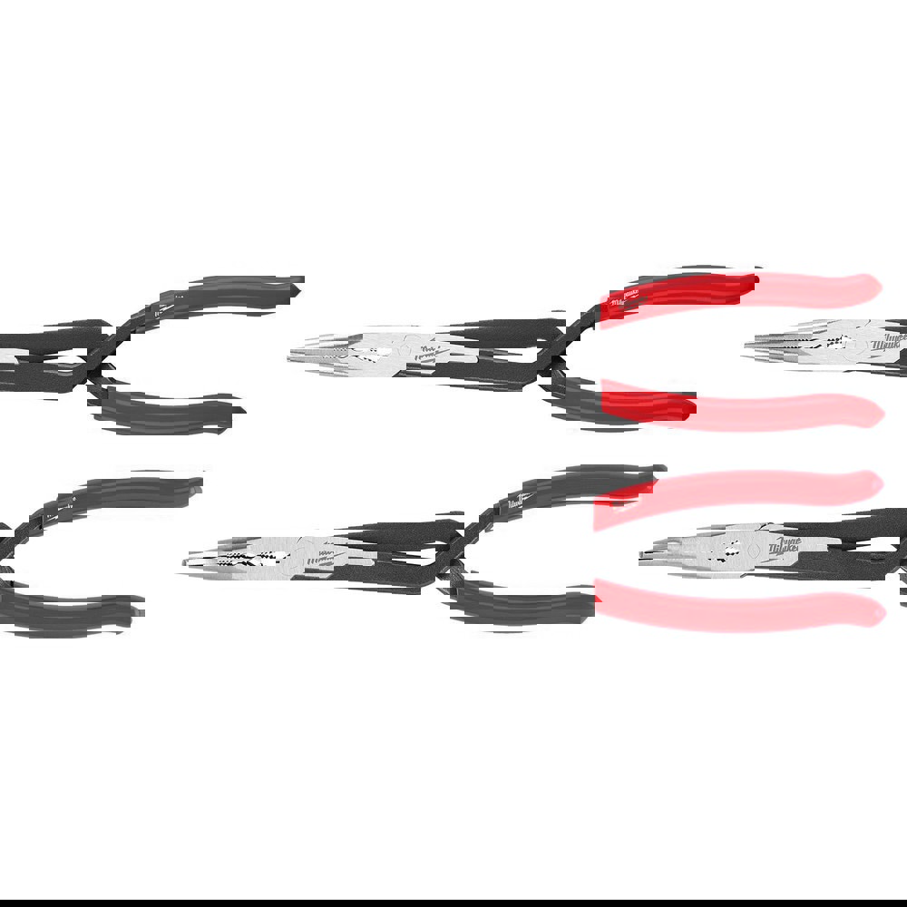 Plier Sets; Plier Type Included: Straight Long Reach Pliers ; Container Type: Clamshell ; Handle Material: Plastic ; Includes: (1) 13