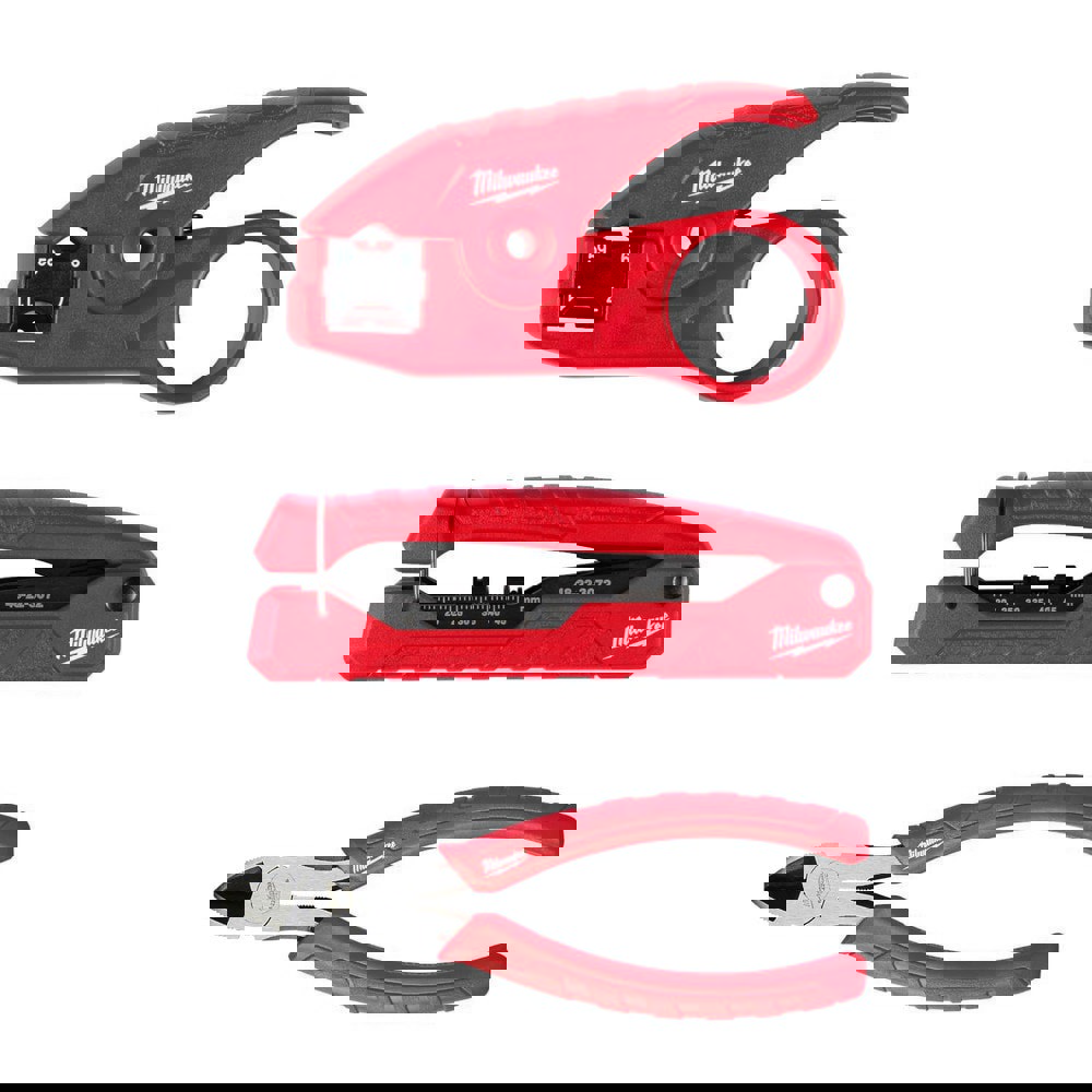 Hand Crimper Accessories; For Use With: Coax stripper strips outer jacket off coaxial cables. Coax crimper crimps compression connectors onto coaxial cable. Diagonal cutters cut coaxial cable to length. Zippered pouch stores tools when not in use.