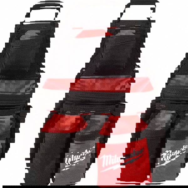 Tool Pouch: 17 Pockets, Nylon, Black