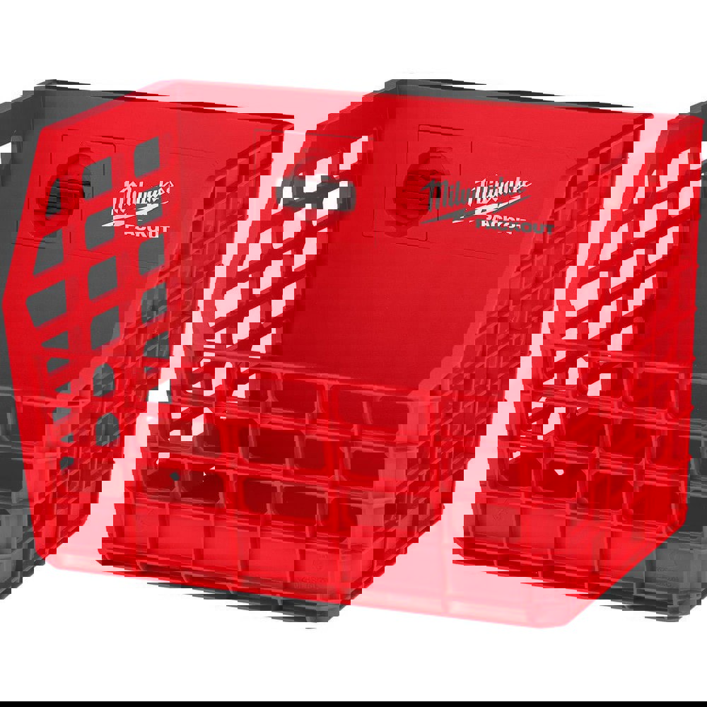 Tool Box Case & Cabinet Accessories; Accessory Type: Wall Basket ; Material: Plastic ; For Use With: All PACKOUT Components ; Color: Red ; Overall Thickness: 9.5in ; Material Family: Plastic
